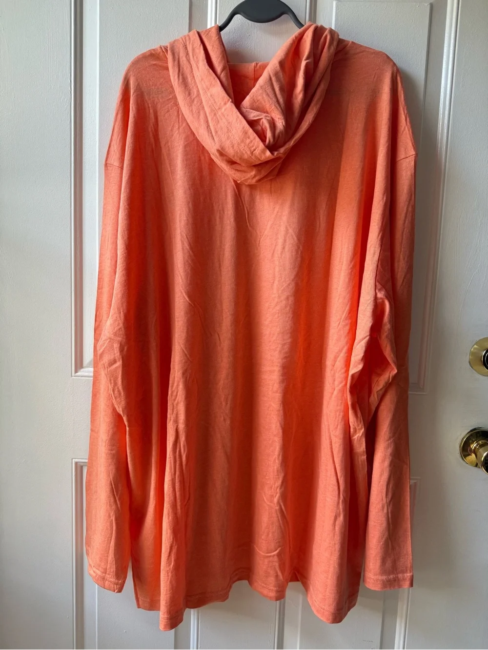 Polo Ralph Lauren Men’s 3XB Orange Hooded T-Shirt Big Tall Cotton NWT